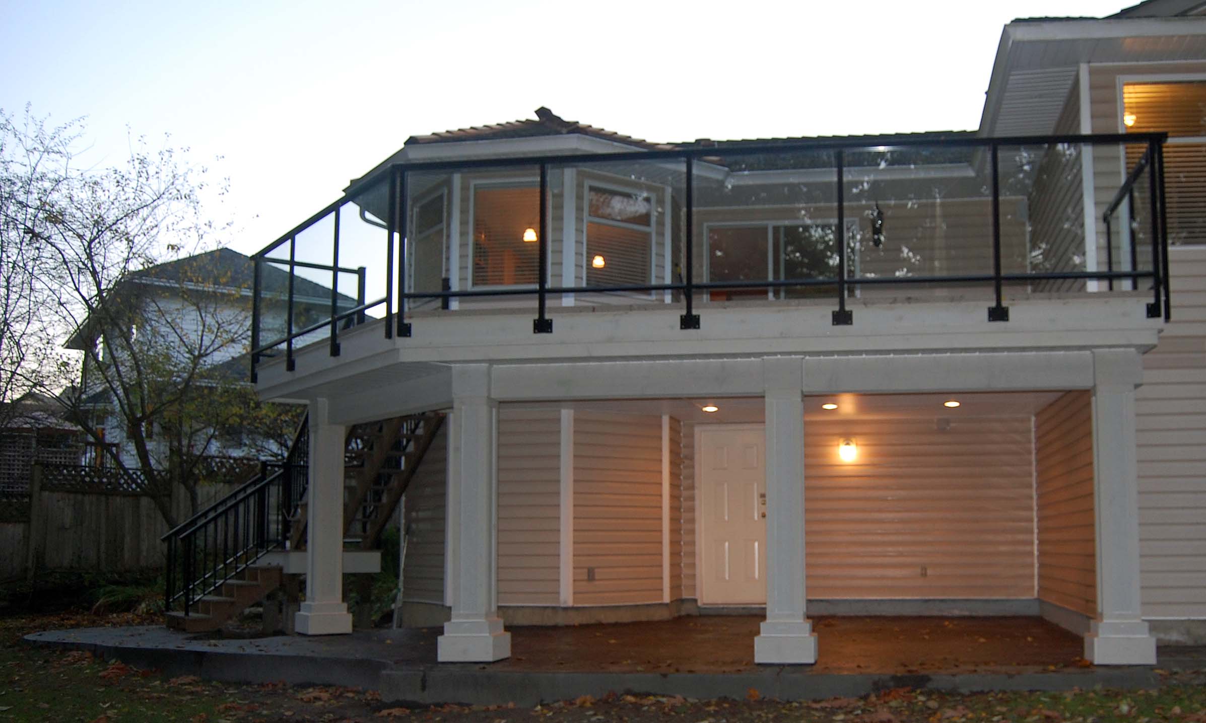 Our New Deck Is Finished well Almost 